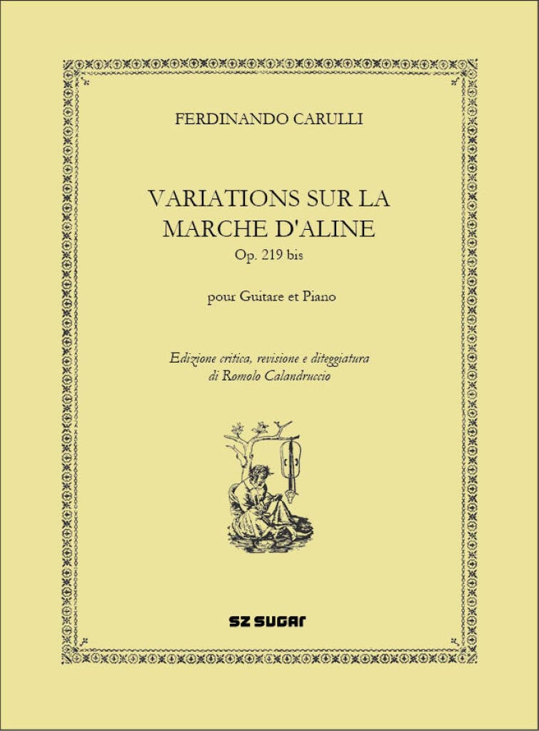 Variations sur la Marche d'Aline Op. 219 bis